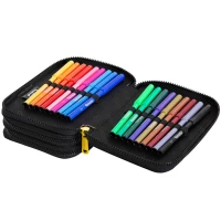 3. CoolPack Jumper 3 Piórnik Trzykomorowy z Wyposażeniem Darker Night D067331