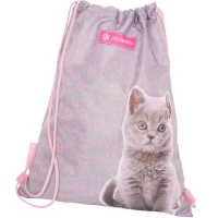 2. AstraBag Worek Szkolny Na Sznurkach AD1 Pinky Kitty 507022046