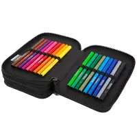 2. CoolPack Jumper 3 Piórnik Trzykomorowy Z Wyposażeniem Tiger F067931