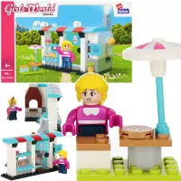 1.  Mega Creative Alleblox Klocki Konstrukcyjne 99 elementów Girl Cukiernia 547905