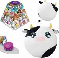 1. Cobi Biggies Maskotka do Pompowania Biała Krowa ET04126 - Niebieska