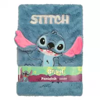 2. Paso Pamiętnik Pluszowy A4 Stitch Niebieski DS24GW-3679