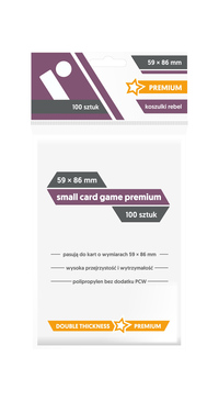 1. Rebel Koszulki (59x86 mm) Small Card Game Premium 100 szt.