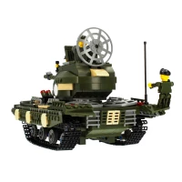 13. Mega Creative Alleblox Klocki Konstrukcyjne Militarne Czołg 478261