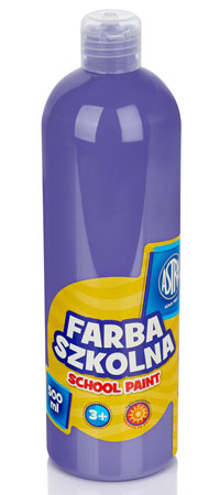 1. Astra Farba Szkolna 500 ml - Fioletowa 301112005