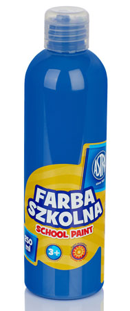1. Astra Farba Szkolna 250 ml - Niebieska Ciemna 301217011