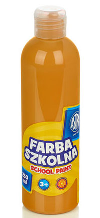 1. Astra Farba Szkolna 250 ml - Brązowa Jasna 301217020