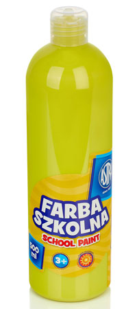 1. Astra Farba Szkolna 500 ml - Cytrynowa 301109002