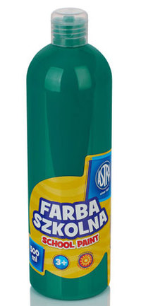 1. Astra Farba Szkolna 500 ml - Szmaragdowa 301112010