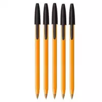 1. Bic Długopis Orange Original Fine Czarny 101623 5szt