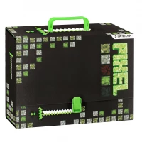 4. Starpak Teczka z Rączką A4 95mm Pixel Zielony 536859