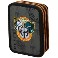 1. CoolPack Jumper 3 Piórnik Trzykomorowy Z Wyposażeniem Mandalorian F067781