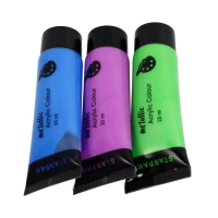 4. Starpak Farby Akrylowe Metaliczne 8 kolorów 25ml. 484980