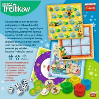 4. Trefl Rodzina Treflików Kalejdoskop 15 Gier