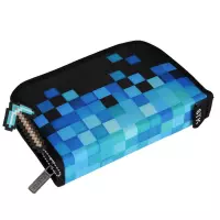 3. Starpak Piórnik Dwuklapkowy z Wyposażeniem Pixel Blue 552623