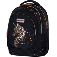 2. Head Plecak Szkolny AB330 Golden Effect Classy Gold 502023084