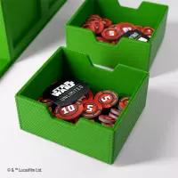7. Gamegenic: Star Wars Unlimited - Double Deck Pod - Premium Pudełko na Karty - Green