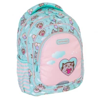 3. AstraBag Plecak Szkolny AB330 Kitty's World 502024001