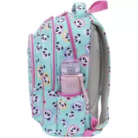5. AstraBag Plecak Szkolny AB300 Minty Pandas 502025011