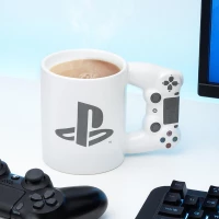 4. Kubek 3D Playstation Dualshock 4 Biały 