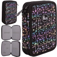 7. Hash Piórnik AC2 Dwukomorowy bez Wyposażenia Holo Neon Kitty 503022035