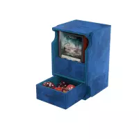 3. Gamegenic: Watchtower 100+ XL Convertible - Ekskluzywne Pudełko na Karty - Blue