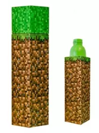 1. Bidon Minecraft (trawa) - 650 ml