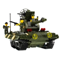 15. Mega Creative Alleblox Klocki Konstrukcyjne Militarne Czołg 478261