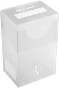 1. Gamegenic: Mini-American Card Holder - 60+ - Pudełko na Karty - Clear