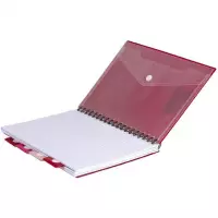 1. Coolpack Kołozeszyt Red A5 100 Kartek Kratka 94245CP