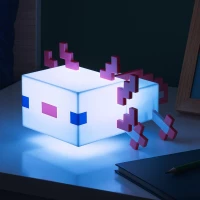 4. Lampka Wielokolorowa Minecraft Axolotl