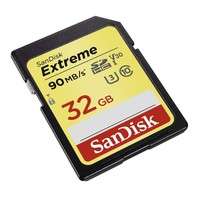 5. SanDisk Secure Digital (SDXC) 32 GB Extreme 90MB/s V30 C10 UHS-I U3