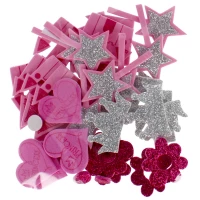 2. Craft With Fun Ozdoba Dekoracyjna Księżniczka Zamek Korona 463745