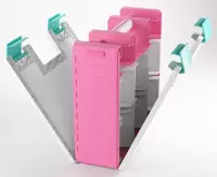 6. Gamegenic: Game Castle - Walizka z Pudełkami - Pink/White/Teal