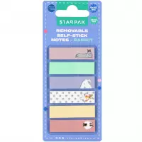 2. Starpak Zakładka Indeksująca  45x12/20k 6 Kolorów Królik 505505