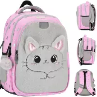 2. Starpak Plecak Szkolny Kitty pluszowy 550849