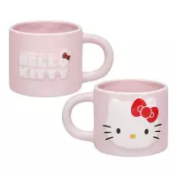 4. Kubek z Tłoczonym Wzorem Hello Kitty