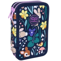 2. CoolPack Jumper 2 Piórnik Dwukomorowy Z Wyposażeniem Oh My Deer F066664