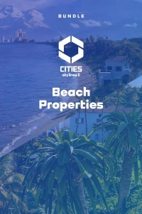 1. Cities: Skylines II - Beach Properties Bundle (DLC) (PC) (klucz STEAM)