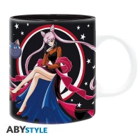3. Kubek Czarodziejka z Księżyca Sailor Moon Vs Black Lady - 320 ml