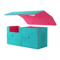 2. Gamegenic: The Academic 133+ XL (Tolarian) - Pudełko na Karty - Teal/Pink