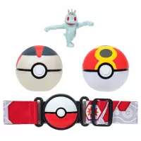 2. Pokemon: Pas Clip 'N' Go Pokéball Premium + Machop