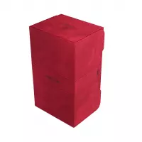 2. Gamegenic: Stronghold 200+ XL Convertible - Ekskluzywne Pudełko na Karty - Red