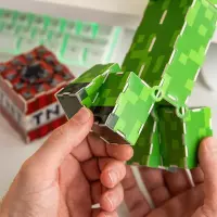 4. Zestaw Konstrukcyjny Minecraft Creeper i TNT