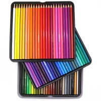 2. Staedtler Kredki Ołówkowe 72 kolory Metalowe Opakowanie 048313