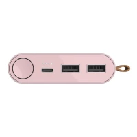 4. Fresh 'n Rebel Powerbank 18000 mAh USB-C Smokey Pink