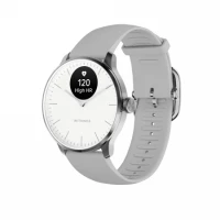 1. Withings Scanwatch Light - zegarek z funkcją EKG, pomiarem pulsu i SPO2 oraz mierzeniem aktywności fizycznej i snu (37mm, white)
