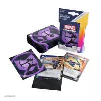 5. Gamegenic: Marvel Champions Art Sleeves 66 x92 mm - Koszulki na Karty - Hawkeye 50+1 szt.