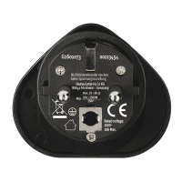 4. Hama Travel Adapter Type E and F, 3-Pin Black
