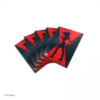 4. Gamegenic: Marvel Champions Art Sleeves (66x91 mm) - Koszulki na Karty - Black Widow 50+1 szt.
